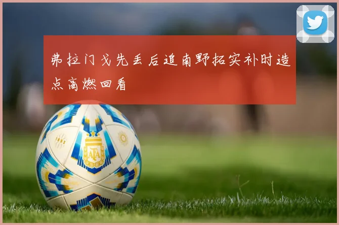 弗拉门戈先丢后追南野拓实补时造点高燃回看